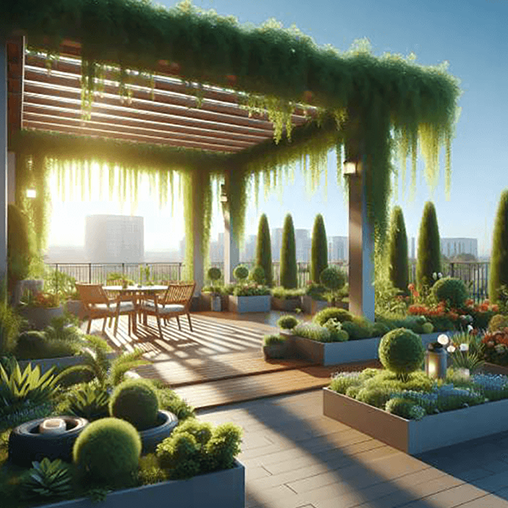 rooftop lounge
